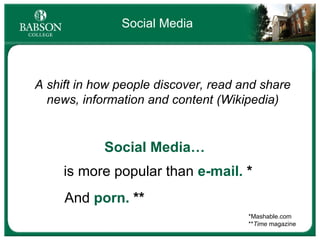 Social Media for Professional Development | PPT