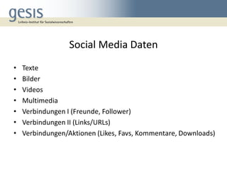 Social-Media-Forschung
