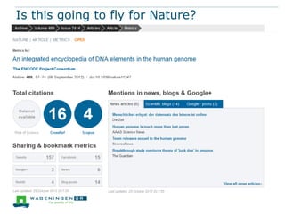 Is this going to fly for Nature?
 