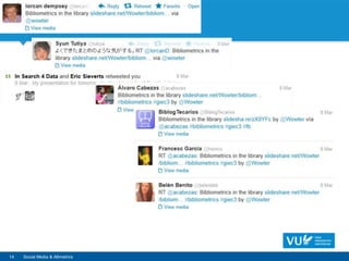 14 Social Media & Altmetrics
 