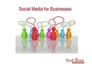 Social Media for Businesses 