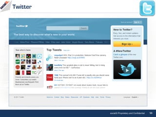 Social Media Tips for Startups - Social3i - NWEN - July 2011