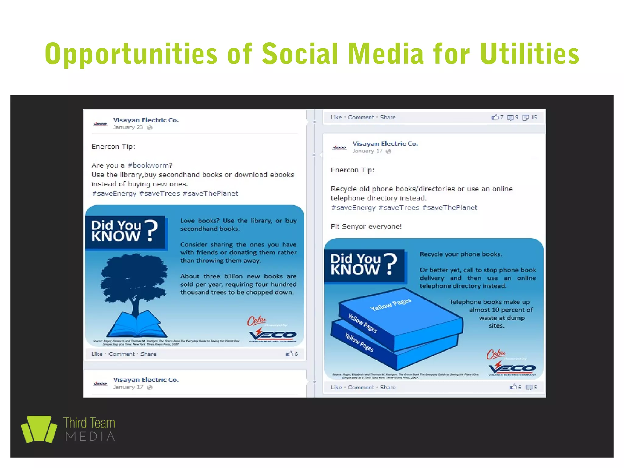 Opportunities of Social Media for Utilities
 