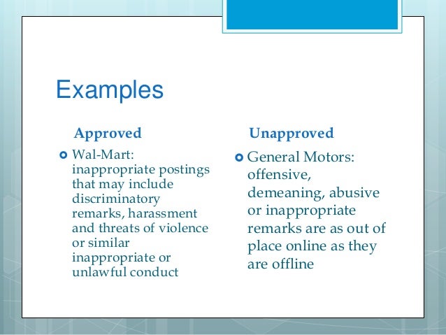 Examples Of Social Policy >> Social Media Policy For Your Small Business Examples Of Social Policy >> Social Media Policy For Your Small Business