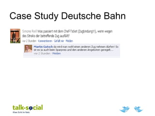 Case Study Deutsche Bahn
 