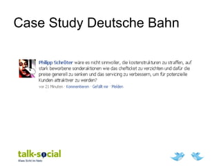 Case Study Deutsche Bahn
 