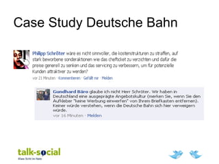 Case Study Deutsche Bahn
 