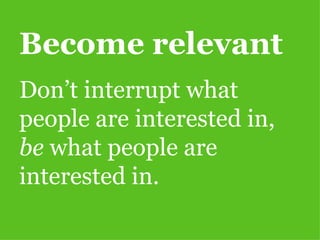 Become relevant ,[object Object]