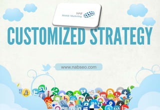 Logo
                          Here




CUSTOMIZED STRATEGY
              www.nabseo.com




     SELECTING & IMPLEMENTING SOCIAL MEDIA STRATEGIES
 