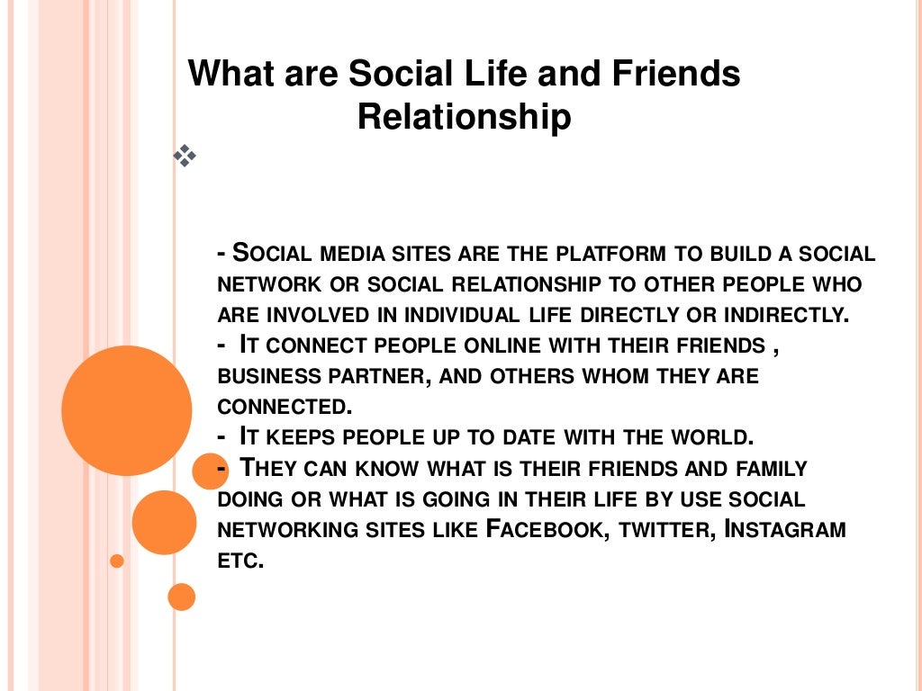 Social Media Future Of Personal Relationship