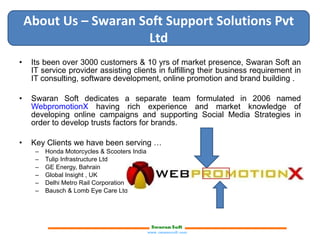 [object Object],[object Object],[object Object],[object Object],[object Object],[object Object],[object Object],[object Object],[object Object],About Us – Swaran Soft Support Solutions Pvt Ltd 