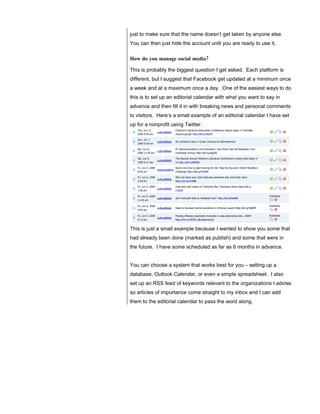 Social Media Guide