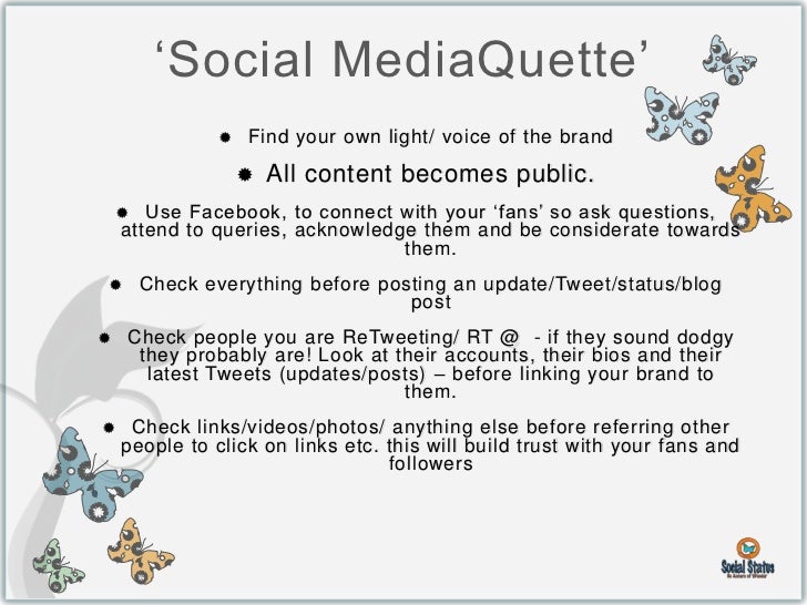 Social Media Guide from Social Status