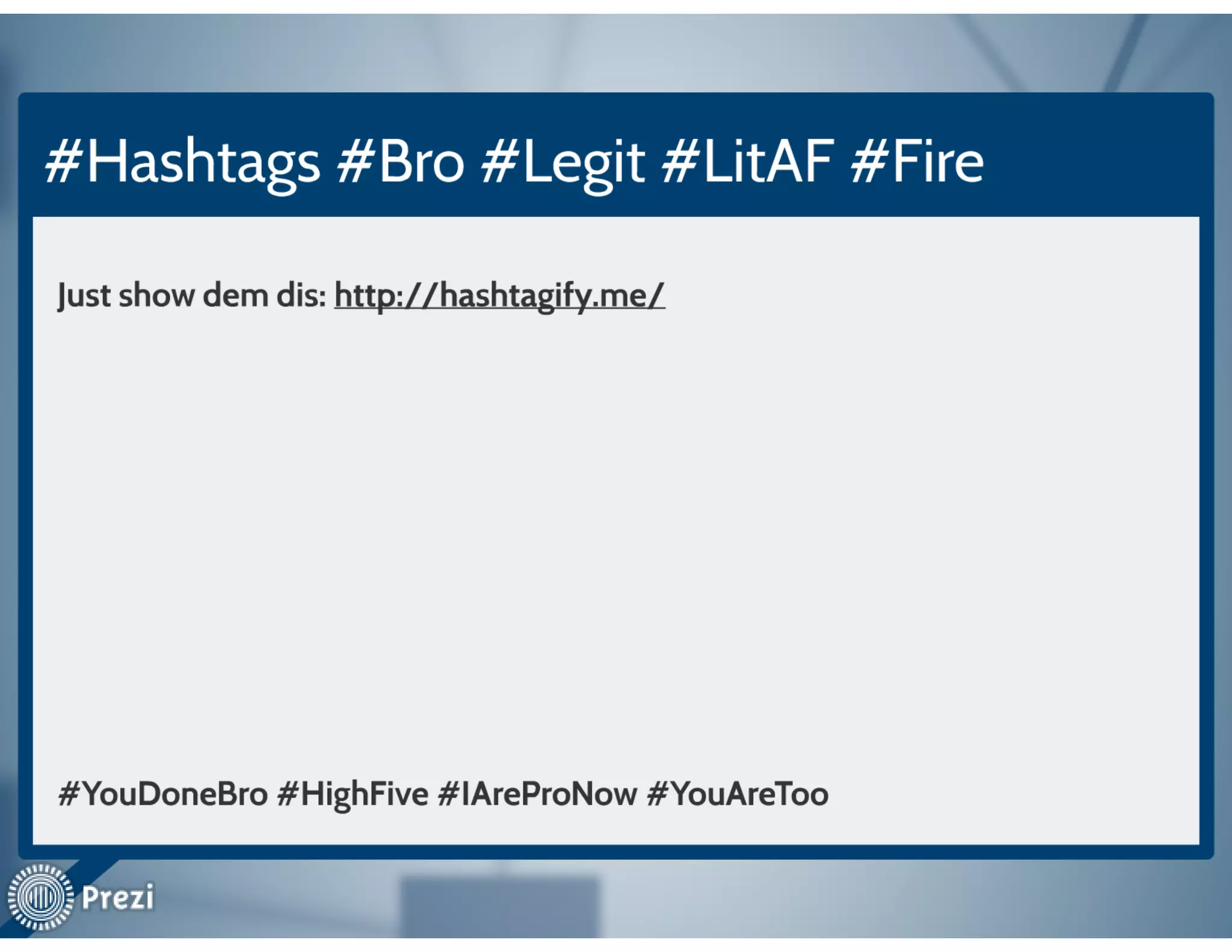 Social Media Hacking 102 - WGA KeyNotes