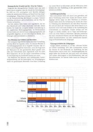 Social Media im Ausbildungsmarkt