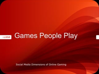 Games People Play ,[object Object]
