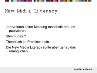 Die digitale Welt wurde von “Digital Immigrants” erschaffen. 