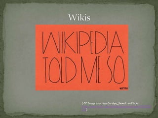 ( CC Image courtesy Carolyn_Sewell on Flickr
http://www.flickr.com/photos/pedestriantype/4565593
316)
 