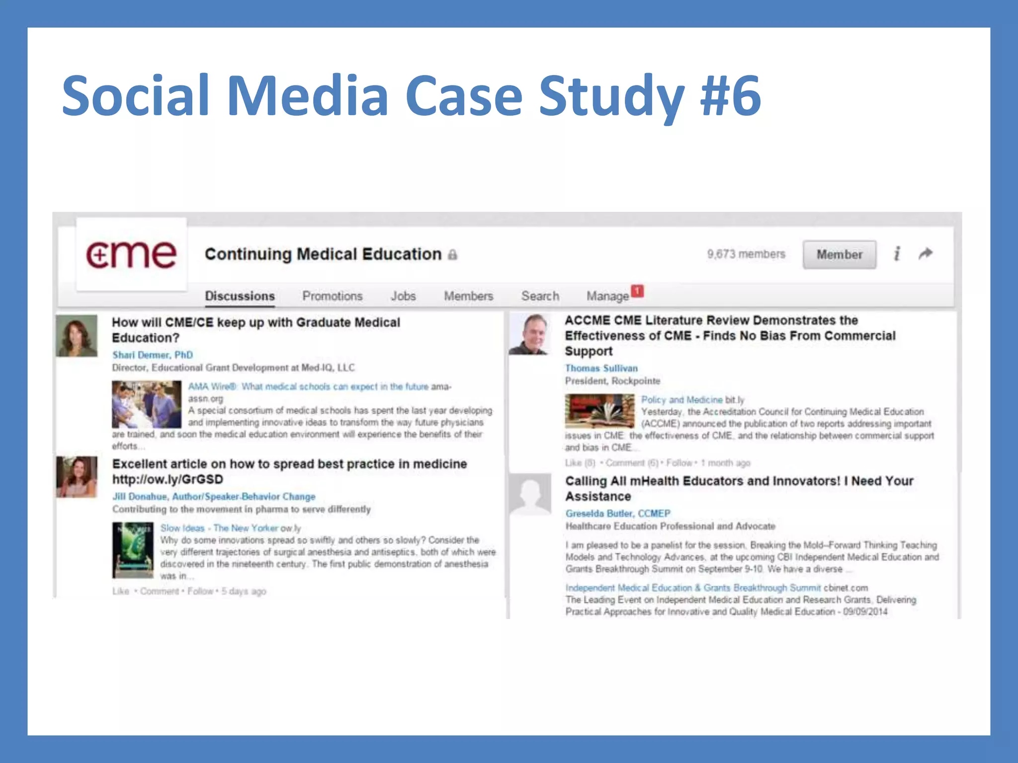 Social Media Case Study #6
 