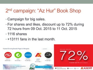 Social media marketing campaigns and strategies in Mongolia | PPTX