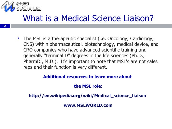 medical science liaison rio ferdinands co