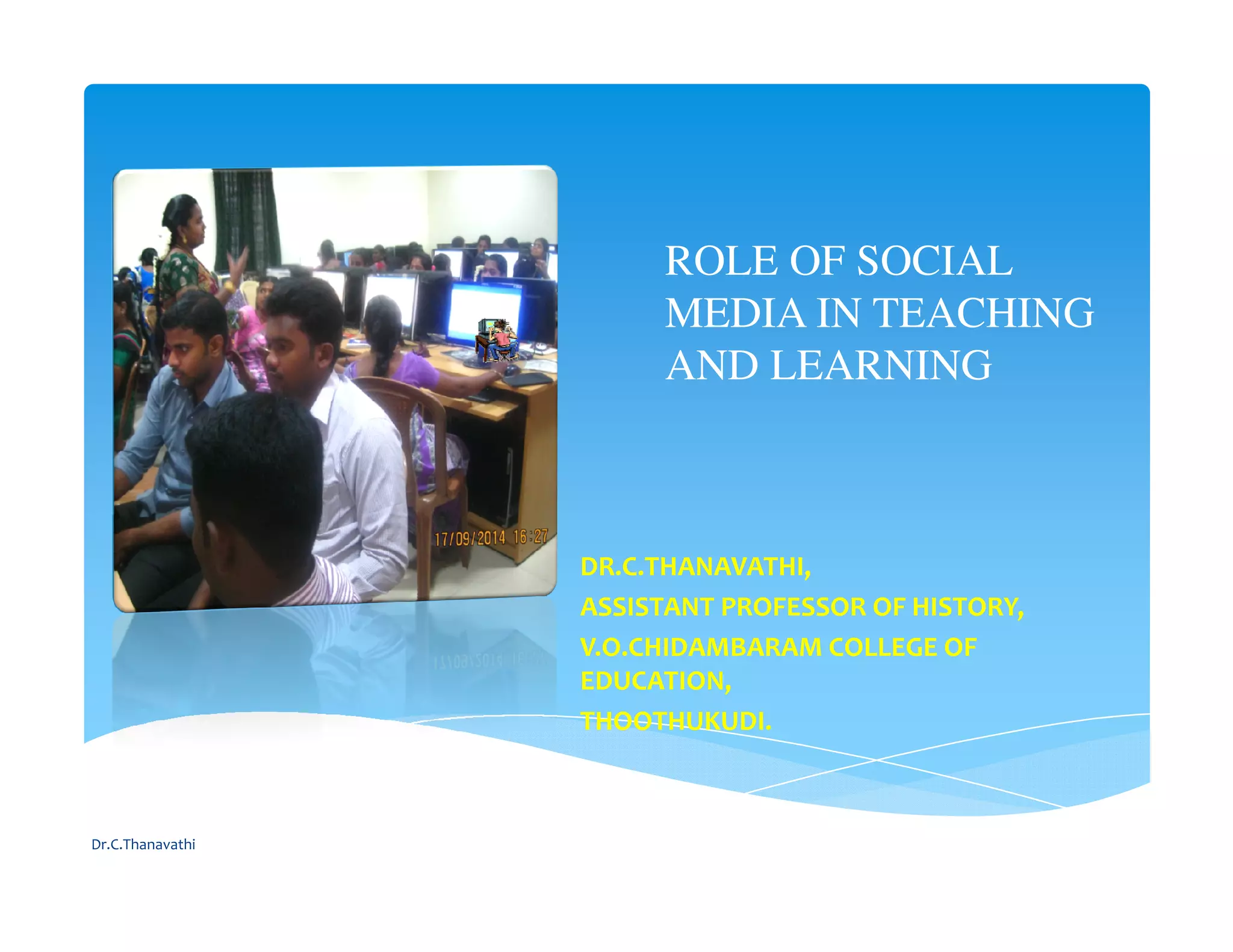 Social Media in Teaching and Learning | PDF
