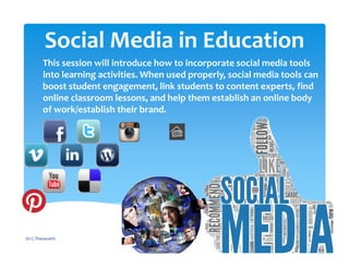 Social Media in Teaching and Learning | PDF