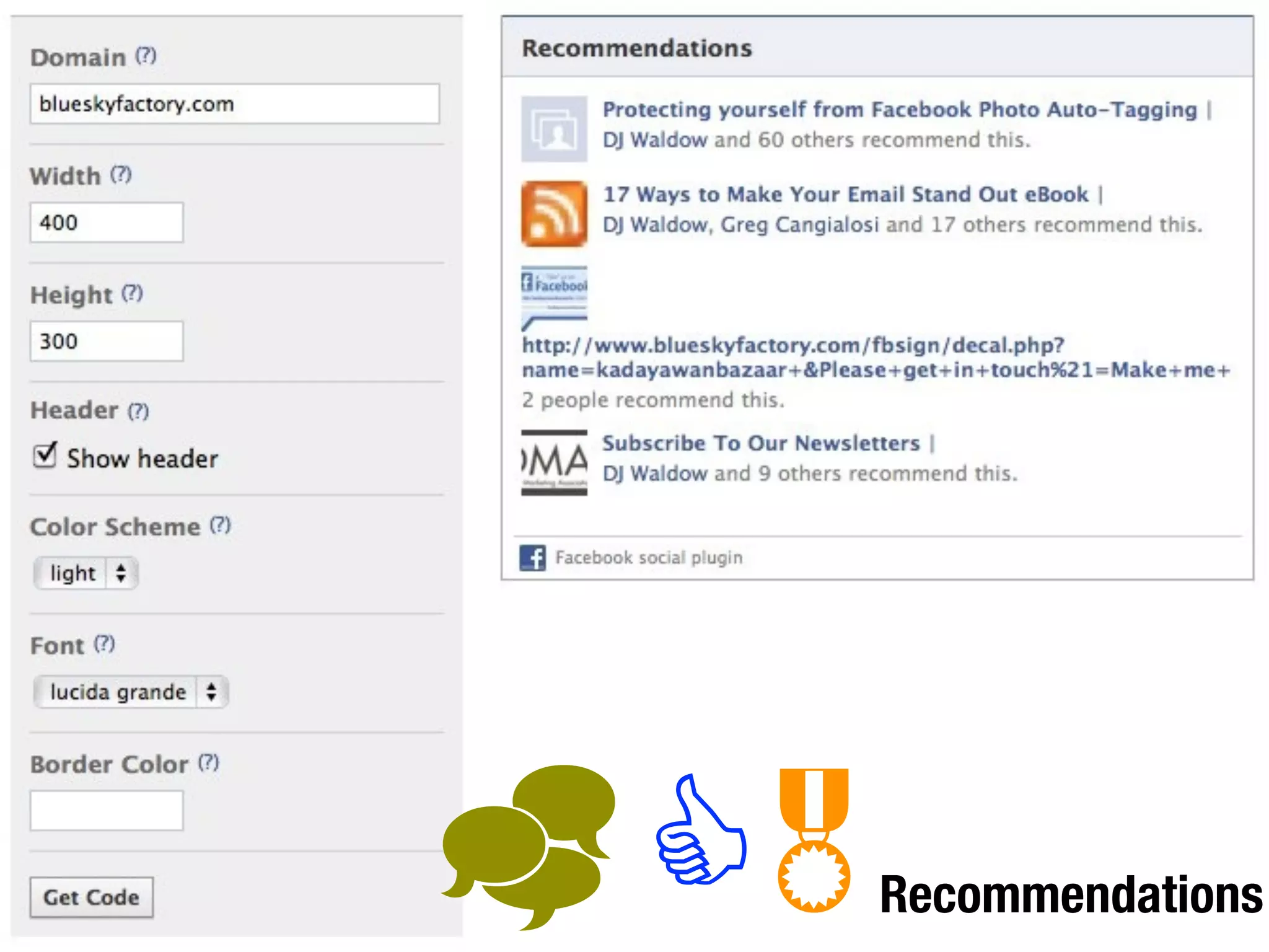  C
    Recommendations
 