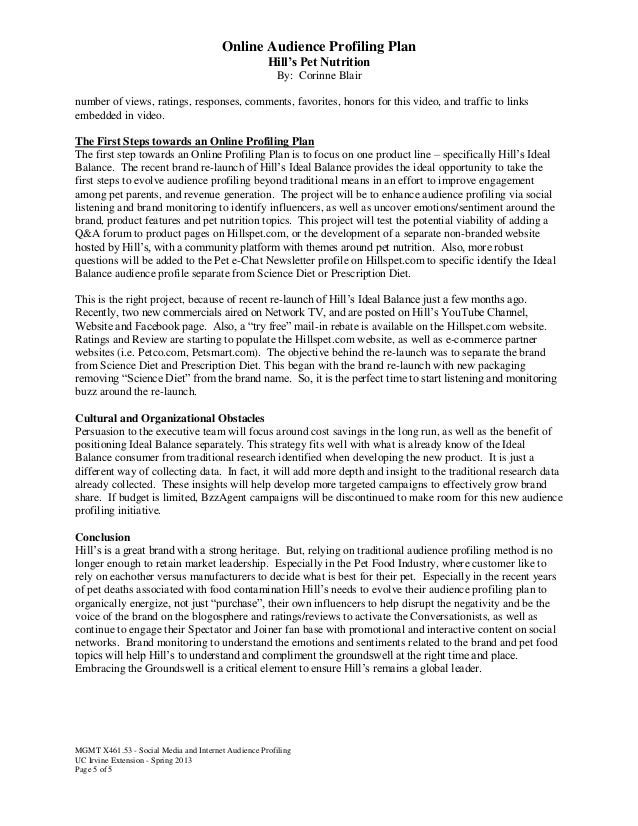 audience profiling