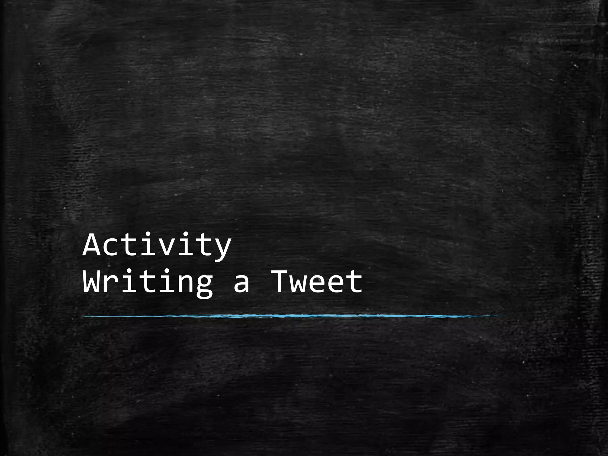 Things to Think About When
Posting to Social Media
Find ways to create engagement:
▪ Images/video.
▪ Make it personal.
▪ Have enticing
conversations.
▪ Time your posts.
▪ Infographics.

▪ Top tips / top lists.

 