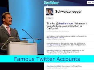 Famous Twitter Accounts 