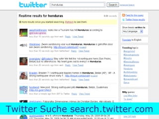Twitter Suche search.twitter.com 
