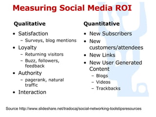 Source http://www.slideshare.net/tradocaj/social-networking-toolstipsresources 