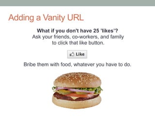 How To Set Up a Facebook PageLog into your profile.