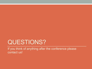 Recruitment Information