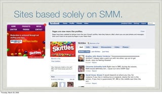 Social Media Marketing