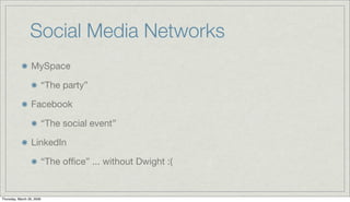 Social Media Marketing