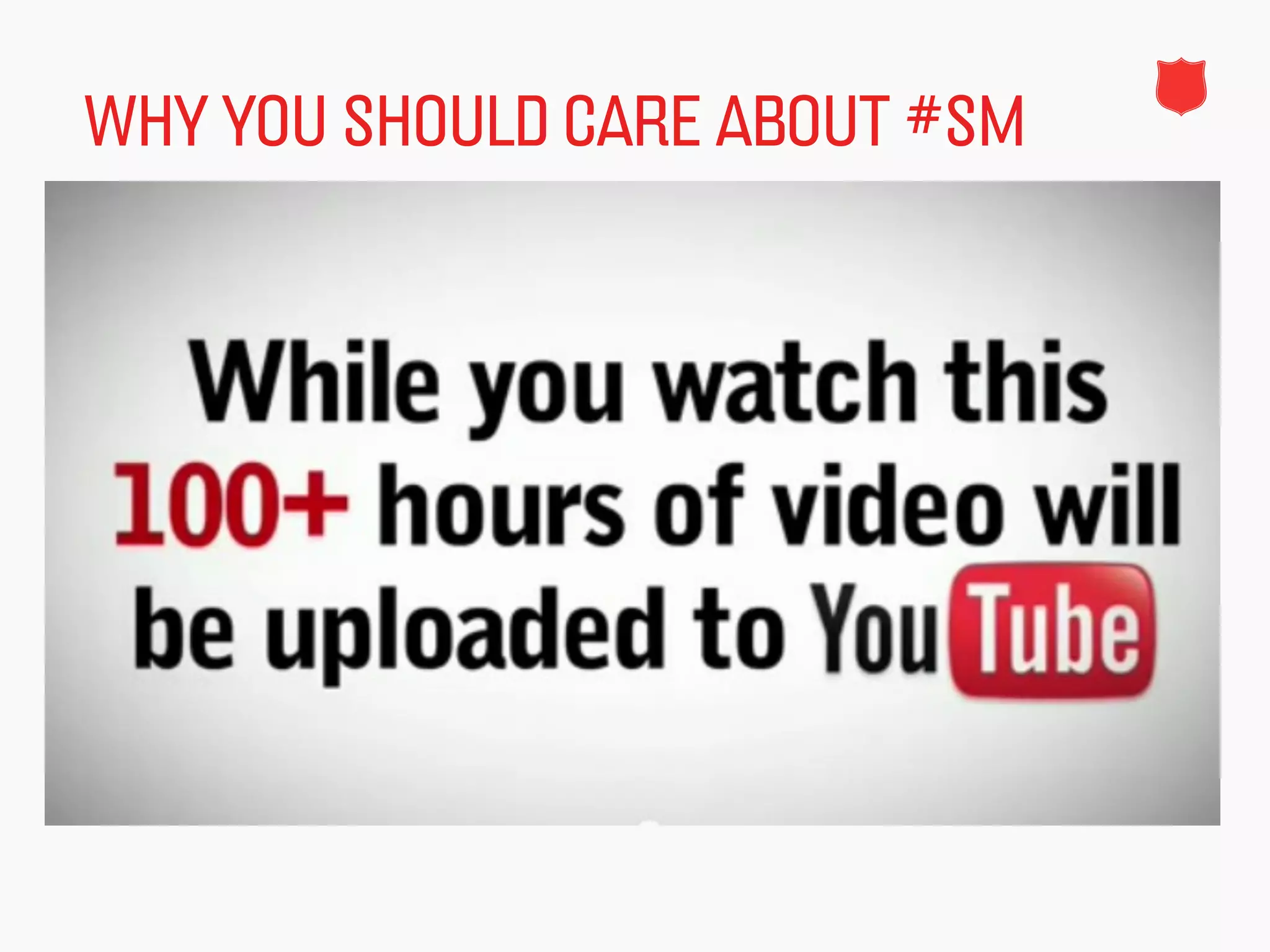 WHY YOU SHOULD CARE ABOUT #SM
 
