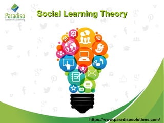 Social Learning TheorySocial Learning Theory
https://www.paradisosolutions.com/
 