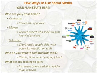 ‘Social Media’ – A Commercial Categorizations<br /><ul><li>An Individual / Business  –  Marketing’ 