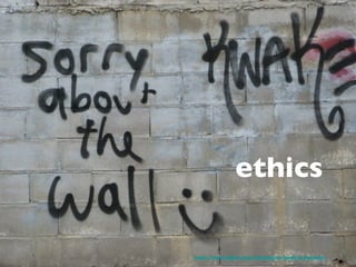 ethics

                    !
http://www.albion.com/netiquette/book/index.html!
 