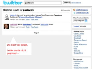 Der bekannteste deutschsprachige ist @saschalobo mit 22‘675 Followern, ich (@phogenkamp), habe 2428.