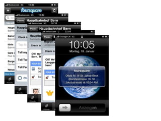 Oft passiert es mir als Zugpendler…