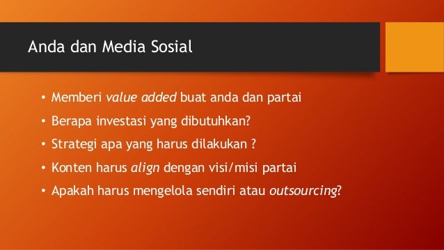 Social media management