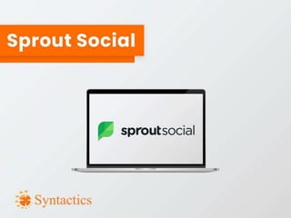 Social media management tools for various platforms