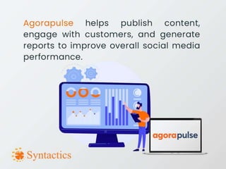 Social media management tools for various platforms