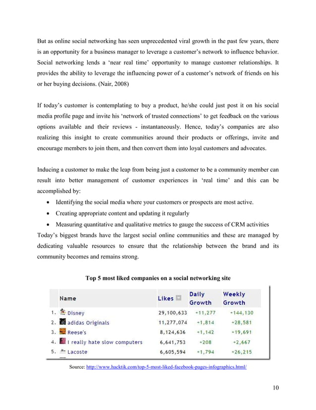 social media marketing research paper pdf