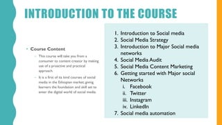 Social media marketing - Part 1 Introduction | PDF
