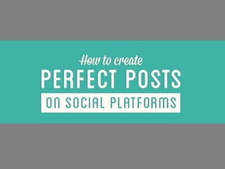 Ultimate Guide: Social Media Marketing and Content Creation PPT