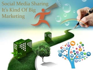Social Media Sharing
It’s Kind Of Big
Marketing
 